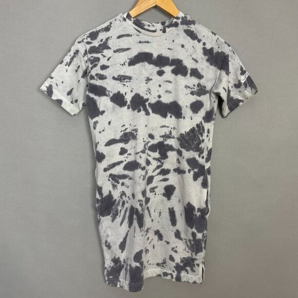 Nike Dress Tie-Dyed Mini Women Size Small‎ Cotton Short Sleeve Sporty Crew Neck - Picture 10 of 11
